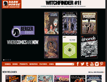 Tablet Screenshot of darkhorse.com